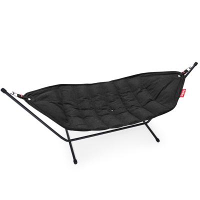 Grand Hamac Headdemock filet hamac thunder grey  structure en metal noir et caoutchouc toile olefine