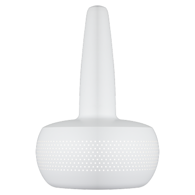 Lampe CLAVA coloris blanc Ø21,5x33 cm cordon vendu en option UMAGE
