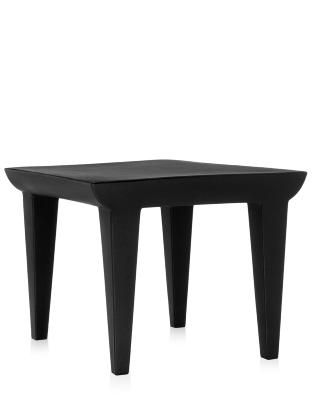 Table basse BUBBLE CLUB Noir en polyethylene teinté dans la masse poudré Kartell