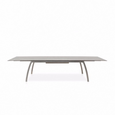 Table Fornix 260/335 x 100 cm plateau grey stone - TODUS