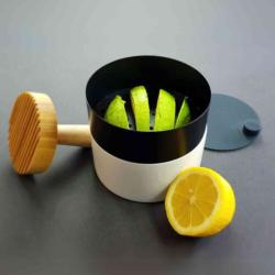 APERO DIP CONTIENT UN BOL+PILON EN BAMBOU+GRILLE EN METAL +LIVRE DE RECETTE 24 PAGES