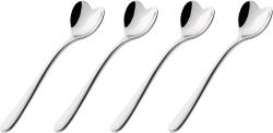 SET DE 4 CUILLERES A CAFE EN ACIER INOXYDABLE 18/10