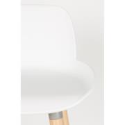 Chaise Haute ALBERT KUIP coloris blanc - 65 cm - ZUIVER