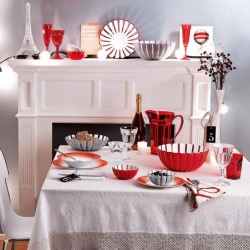 Saladier Grace - Taille Xl - Rouge Transparent - Guizzini