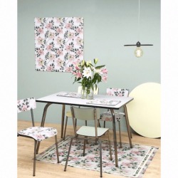 Tapis Vinyle Vadim – imprimé Mosaïque 120cm x 100 cm - LES GAMBETTES