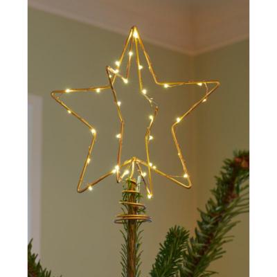 Etoile Christmas Top, H : 25cm, or Sirius