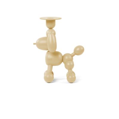 Chandelier chien beige sable 20.5x16x9.5cm, aluminium Fatboy