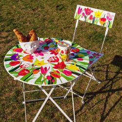 GARDEN PARADISE - TABLE PLIANTE GARDEN T - TULIPES