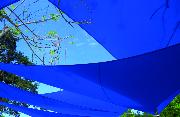 VOILE EASYSAIL TRIANGLE 4X4 BLEU