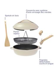 La Fabuleuse poêle 24cm - Meringue