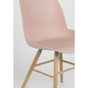 Chaise ALBERT KUIP coloris vieux rose - ZUIVER 