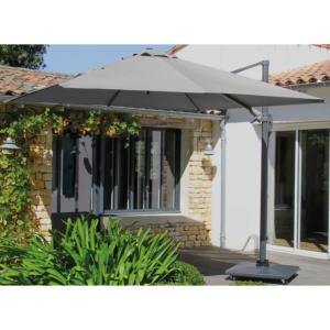 Parasol déporté NH 3X4 Toile polyester 210GR GREY