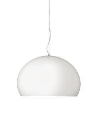 Lampe FL/Y Blanc Ø52 cm Polyméthacrylate de méthyle laqué