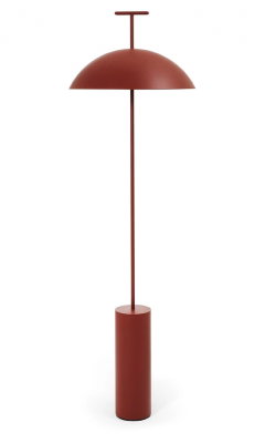Lampe GEEN-A hauteur 132cm Rouge Brique Kartell