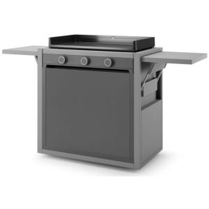 Chariot Modern Acier fermé 75 Forge Adour (plancha non incluse) 
