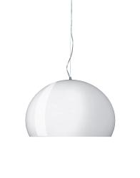 Lampe FLY blanc Ø52 HAUT 33cm polyméthacrylate de méthyle teinté dans la masse