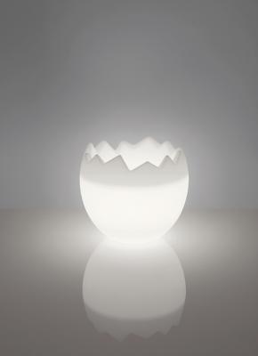 Lampe Ice Box KALIMERA 46x46x47, lumière blanche RGB LED 3W Slide