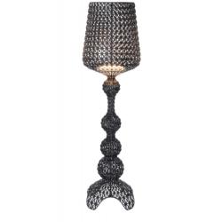 Lampadaire KABUKI noir opaque, avec vairiateur de lumière, H : 166cm Kartell