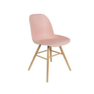 Chaise ALBERT KUIP coloris vieux rose - ZUIVER 