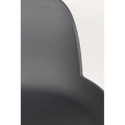 Chaise Haute ALBERT KUIP coloris Dark Grey - 65 cm - ZUIVER