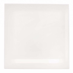 ASSIETTE CARREE 23X23 CM BLANCHE