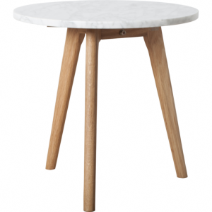 Table basse WHITE STONE M - 40x40 cm (Ø x H) - ZUIVER