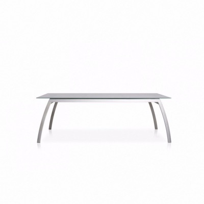 Table Fornix 220 x 100 cm plateau céramique grey stone - TODUS