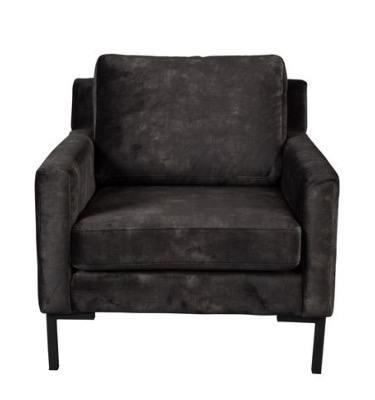 Fauteuil HOUDA Anthracite  Dutchbone