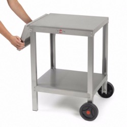 Chariot Inox Plein air inox Compact tablettes rabattables - KRAMPOUZ