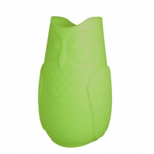 Lampe BUBO en polyethylène vert SLIDE