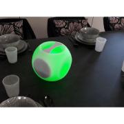 Cube avec poignée HP résine roto moulé avec Led et haut-parleur Bluetooth RGB rythme 
