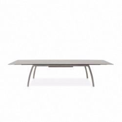 Table Fornix 260/335 x 100 cm plateau grey stone - TODUS