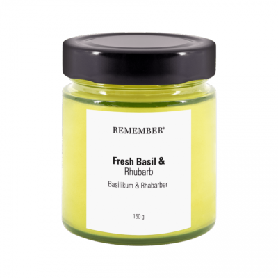 BOUGIE " BERGAMOTE & RHUBARBE " Remember