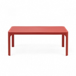 Table basse NET TABLE 100 en polypropylène coloris CORALLO Nardi