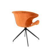 Fauteuil MIA orange - ZUIVER