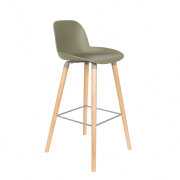 Tabouret de bar ALBERT KUIP VERT - 75 cm