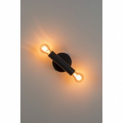 LAMPE MURALE HAWK BLACK 12x9x39 cm (LxPxH) Zuiver