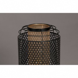 Lampadaire ARCHER XL  Ø30xH111cm, abat jour perforé en fer recouvert de poudre Dutchbone 