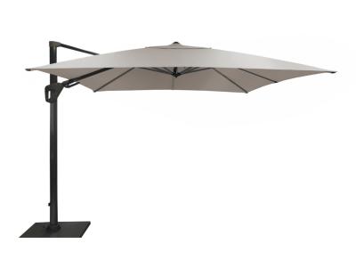 PARASOL ELIOS 3X3 ORIENTABLE alu gris toile birch OCEO