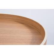 Table basse OAK TRAY Ø46,50XH55,5 CM - Zuiver