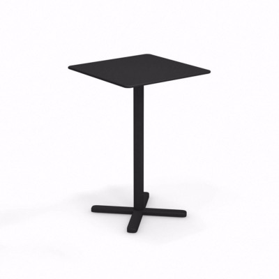 Table haute pliante Darwin - 70 x 70 x 105 cm - noir - EMU