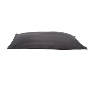 Pouf Big Bag 125x175 Anthracite, toile polyester 220gr "perforée", usage piscine 