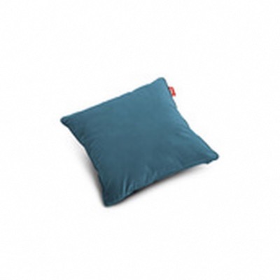Coussin oreiller Square Velvet en velours coloris Petrole Fatboy