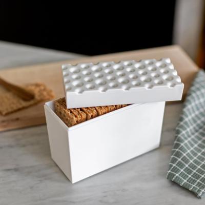 Boite Hermetique Brod pour biscuit et pain suédois Blanc Koziol
