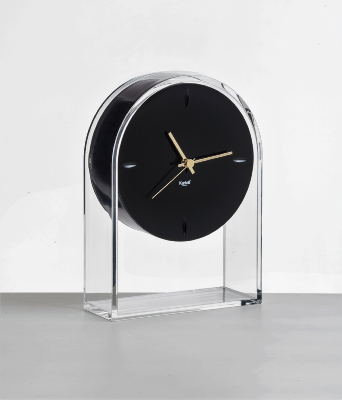 Horloge AIR DU TEMPS noire Kartell