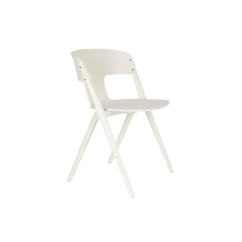 Chaise HORIZON Beige 58x53xH75 cm. Hauteur du siège : 45,50 cm. Polypropylène
