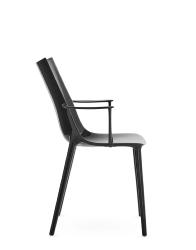 Fauteuil H.H.H NERA technopolymère thermoplastique recyclé avec charge minérale et traitement soft t