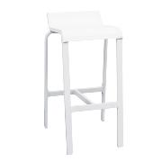 TABOURET BAR LUIS BLANC/BLANC