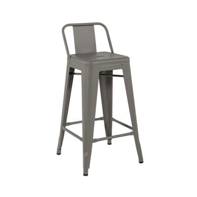 TABOURET HPD 80 COULEUR GRIS DE PARIS MFT Tolix