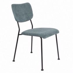 Chaise BENSON Gris bleu - ZUIVER